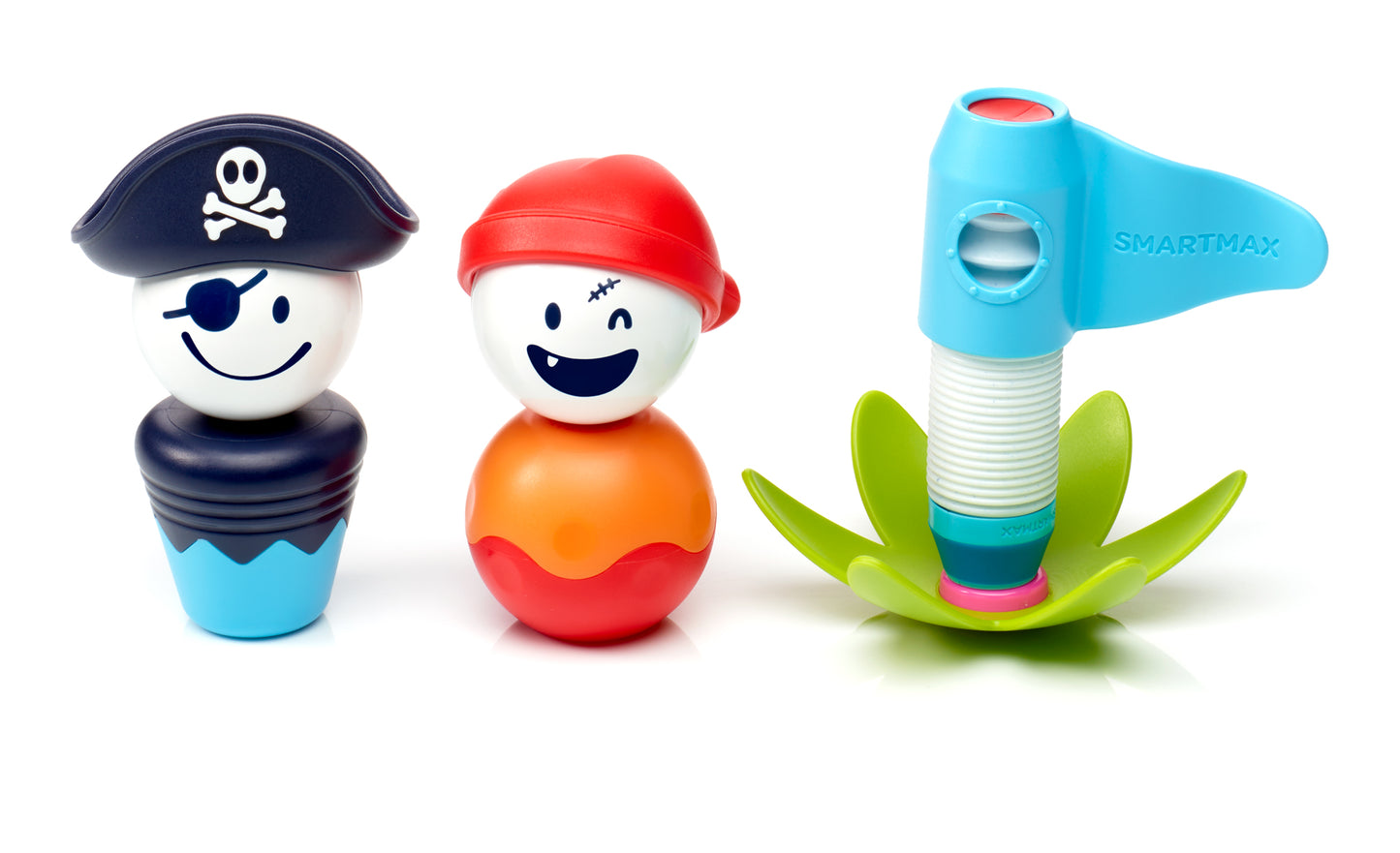 SmartMax My First Pirates SMX 236 magneet speelgoed met losse piraten, boot en magneten, STEM speelgoed voor kinderen.