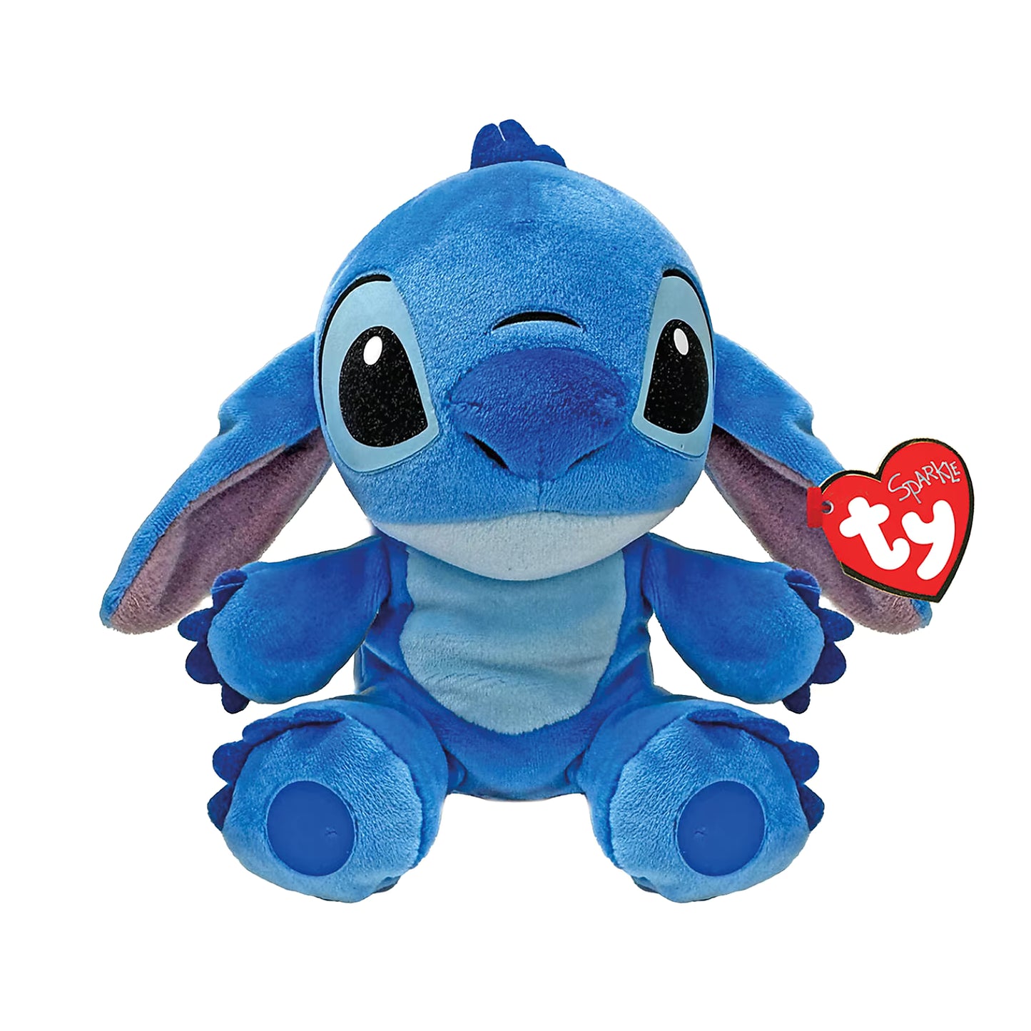 Ty Disney Stitch Knuffel 15cm in zacht blauw pluche, TY Knuffel ideaal als cadeau en knuffelvriend voor kinderen.