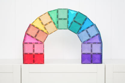 Connetix Glitter Castle Kasteel Pack - 48 magnetische bouwstenen