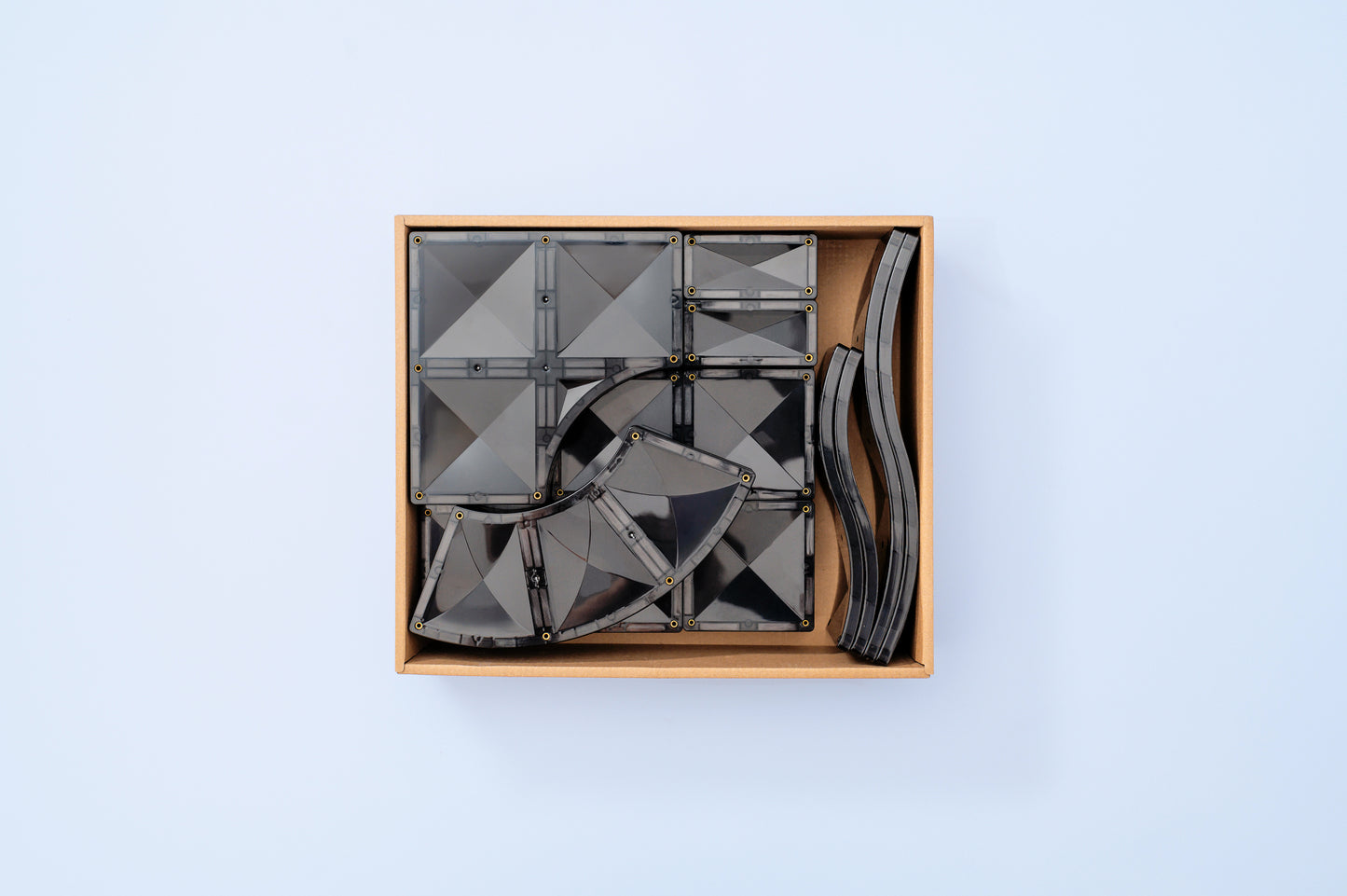 Connetix Creative Roads Wegen Pack - 48 magnetische bouwstenen