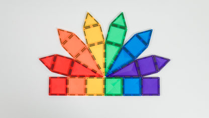 Connetix Rainbow mini pack - 24 magnetische bouwstenen