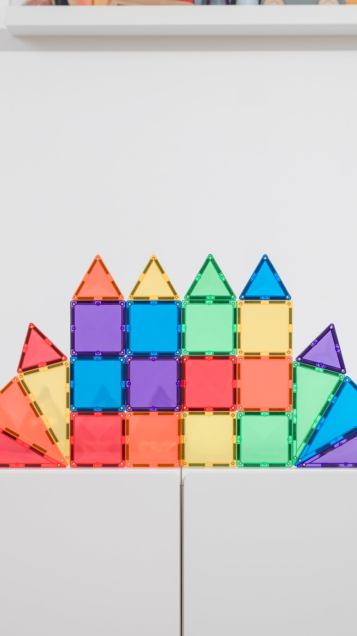Connetix Rainbow mini pack - 24 magnetische bouwstenen