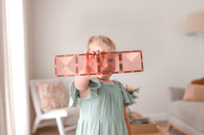 Connetix Pastel Rectangle Pack - 24 magnetische bouwstenen