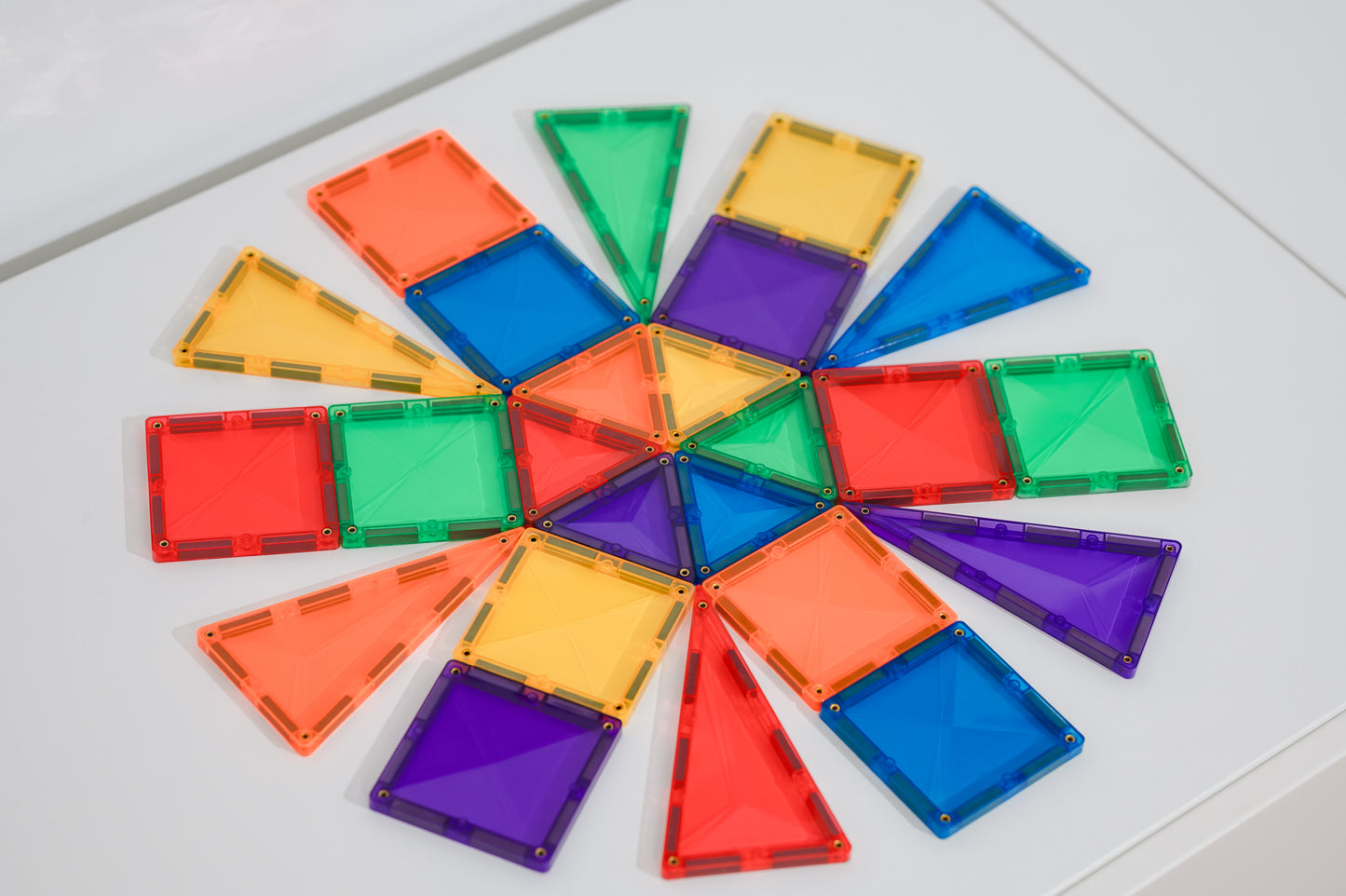 Connetix Rainbow mini pack - 24 magnetische bouwstenen
