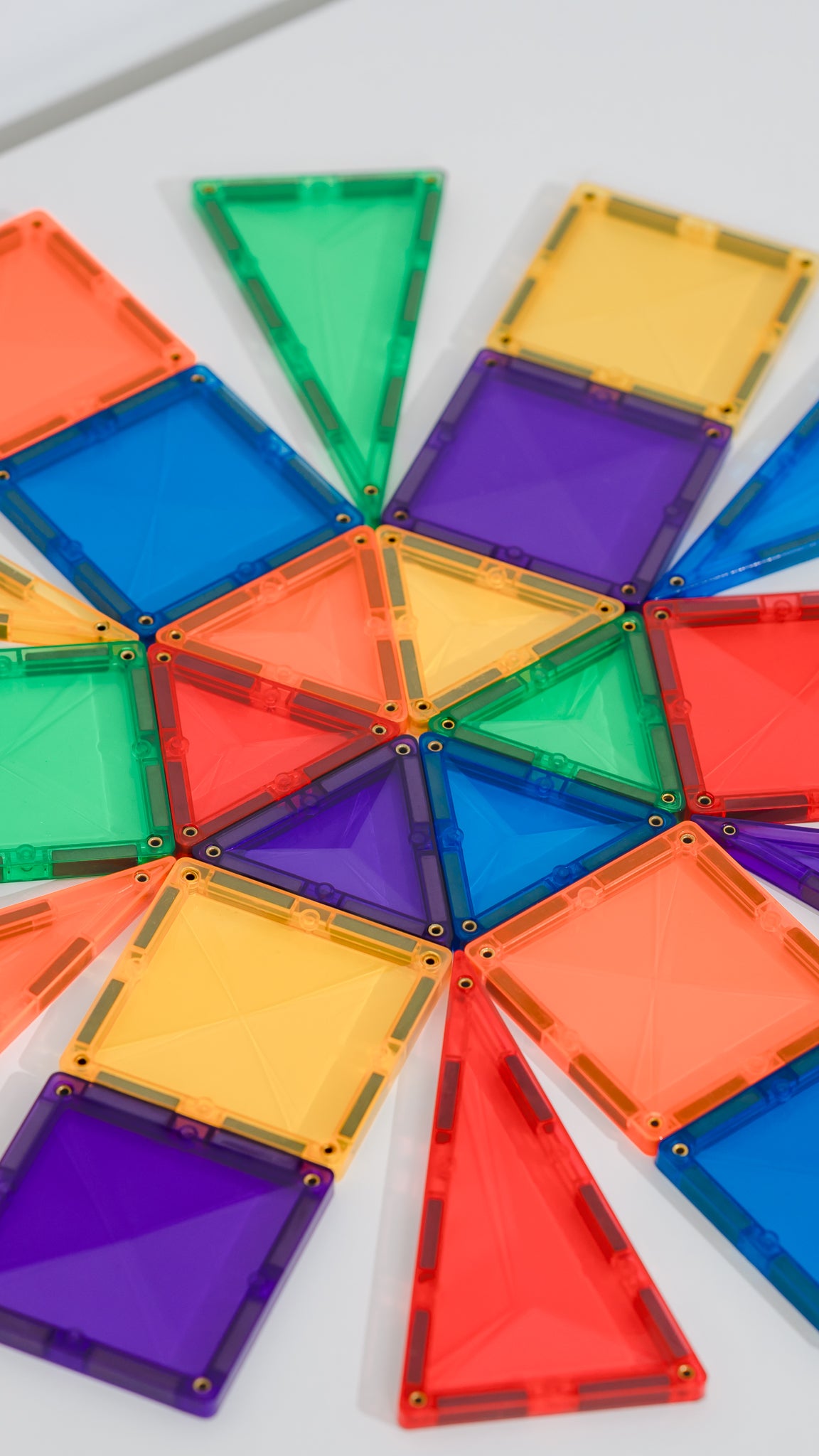 Connetix Rainbow mini pack - 24 magnetische bouwstenen