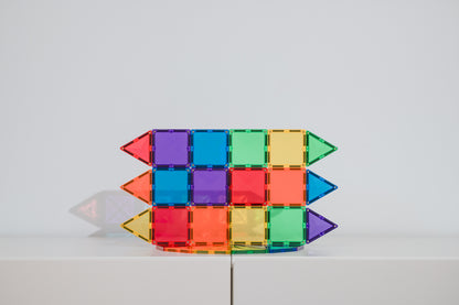 Connetix Rainbow mini pack - 24 magnetische bouwstenen