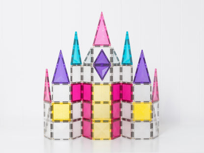 Connetix Glitter Unicorn Eenhoorn Pack - 56 magnetische bouwstenen