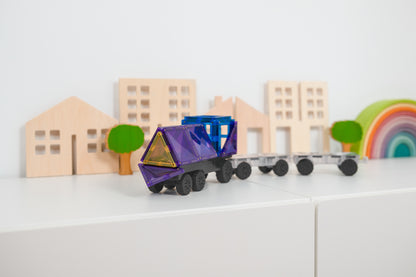 Connetix Rainbow Transport Pack - 50 magnetische bouwstenen