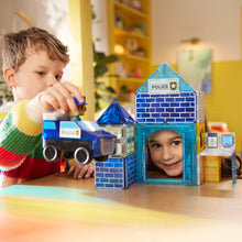 Magna-Tiles Police Station - 35 magnetische tegels