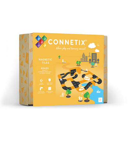 Connetix Ramps & Intersections - 16 magnetische bouwstenen
