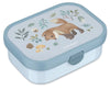Broodtrommel Little Dutch Forest Friends met vos en natuurprint, compacte Mepal lunchbox voor kinderen