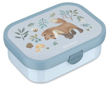 Broodtrommel Little Dutch Forest Friends met vos en natuurprint, compacte Mepal lunchbox voor kinderen