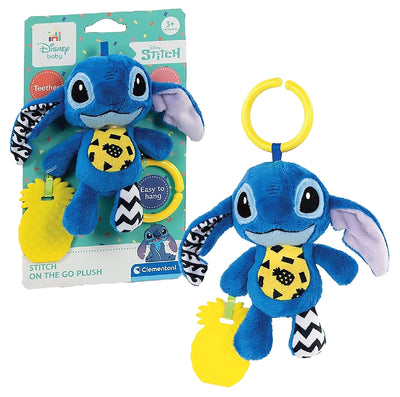 Clementoni Disney Stitch Rammelaar - Activiteitenknuffel
