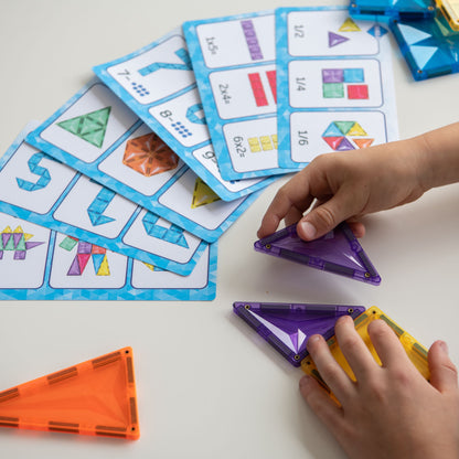 Detailfoto Coblo activiteiten kaarten met magnetische tegels voor SLO leerdoelen en educatief speelgoed