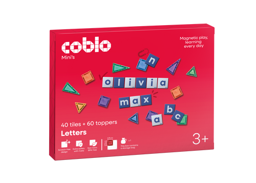 Coblo Mini's 40 - Classic met 60 Letter Toppers