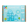 Voorkant verpakking Connetix Charity Pack Teal 20pc – 20 delige magnetische tegels, Charity Edition voor kinderen vanaf 3 jaar.
