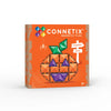 Connetix Halloween Pumpkin Pack voorkant verpakking met oranje doos en magnetische tegels pompoen