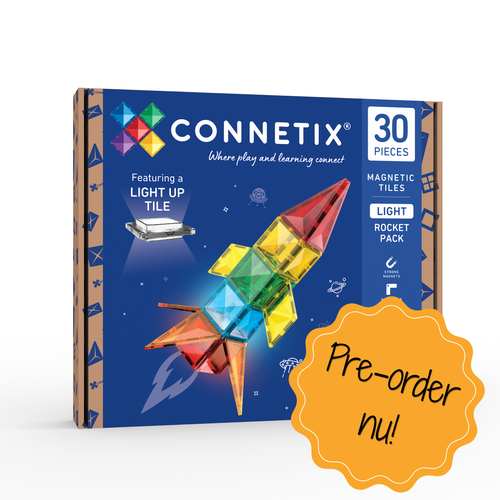 Connetix Light Rocket - 30 magnetische tegels