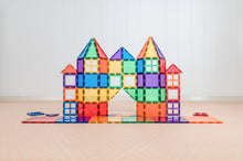 Kasteel met torens en poort van Connetix Rainbow Starter Pack 60pc – magneten speelgoed voor kinderen