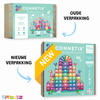 Connetix Pastel Creative Pack voorkant nieuwe verpakking, 104 magnetische tegels voor kinderen vanaf 3 jaar
