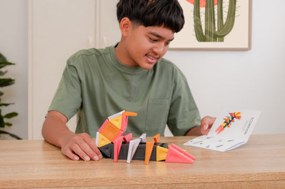Connetix PRO magnetisch speelgoed kind bouwt schorpioen met instructies educatief STEM speelgoed