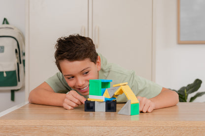 Connetix PRO Build It Vehicles Pack: kind speelt met magnetisch voertuig, open ended speelgoed