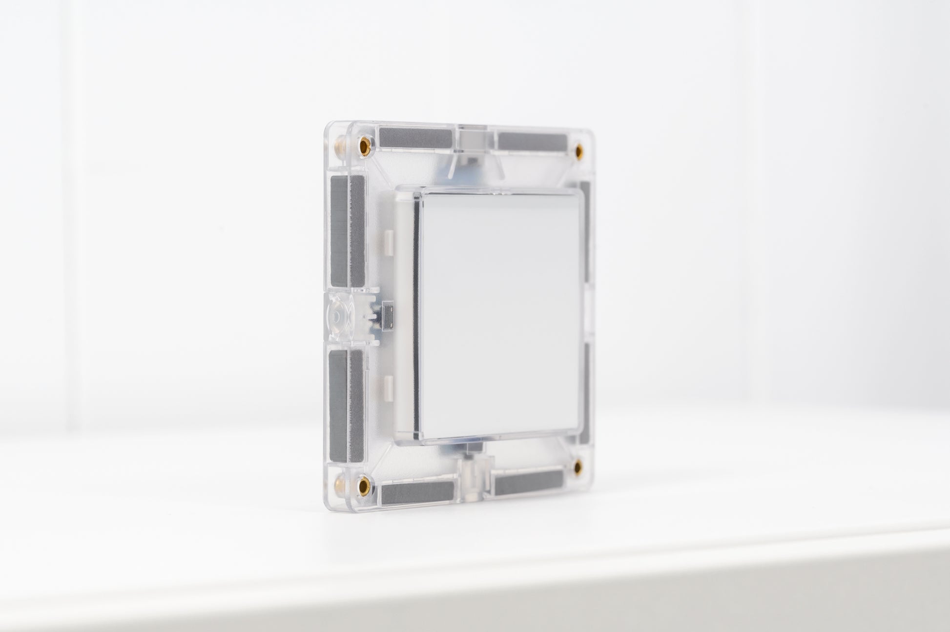 Connetix star light vierkante tegel detail, LED nachtlampje module met magneten voor magnetisch speelgoed