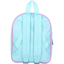 Gabby's Dollhouse kinderrugzak achterzijde, verstelbare schouderbanden, lichtblauwe kinder rugtas voor school