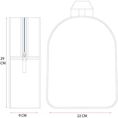 Gabby's Dollhouse kinderrugzak afmetingen 29x22x9cm, perfecte maat rugzak kind voor dagjes uit en school