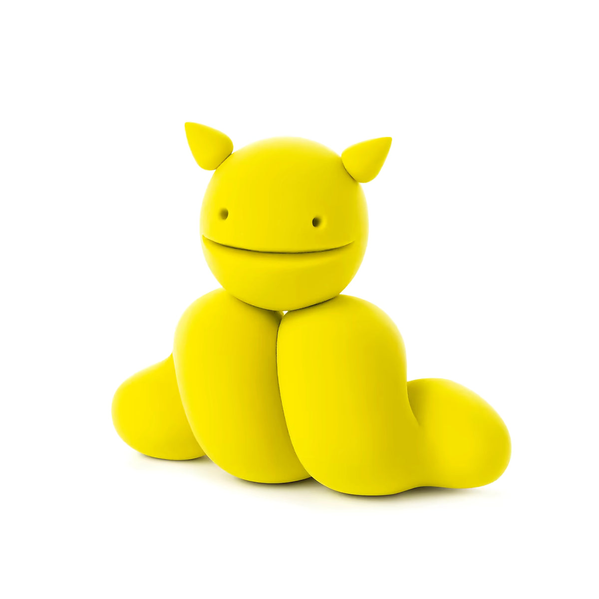 Gele draak uit Hey Clay Advent Calender 2025, vrolijk gemaakt van boetseerklei, ideaal voor kinderen die kleien leuk vinden.
