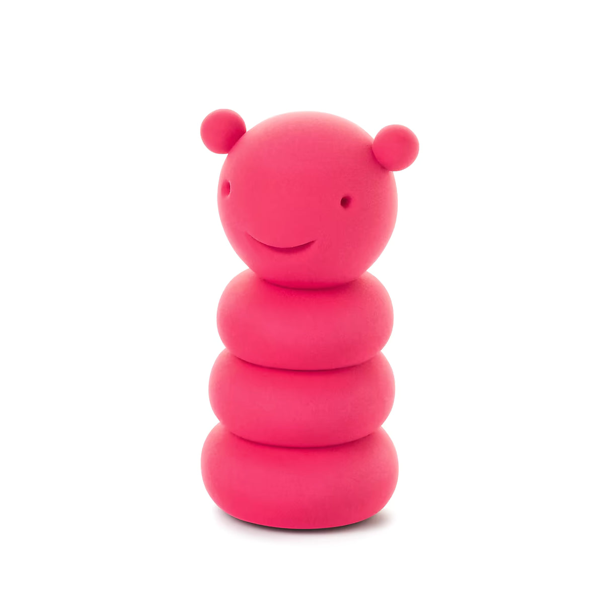 Vrolijk roze Hey Clay Advent Calender 2025 boetseerfiguur voor kinderen, ideaal klei speelgoed en kerstcadeau.
