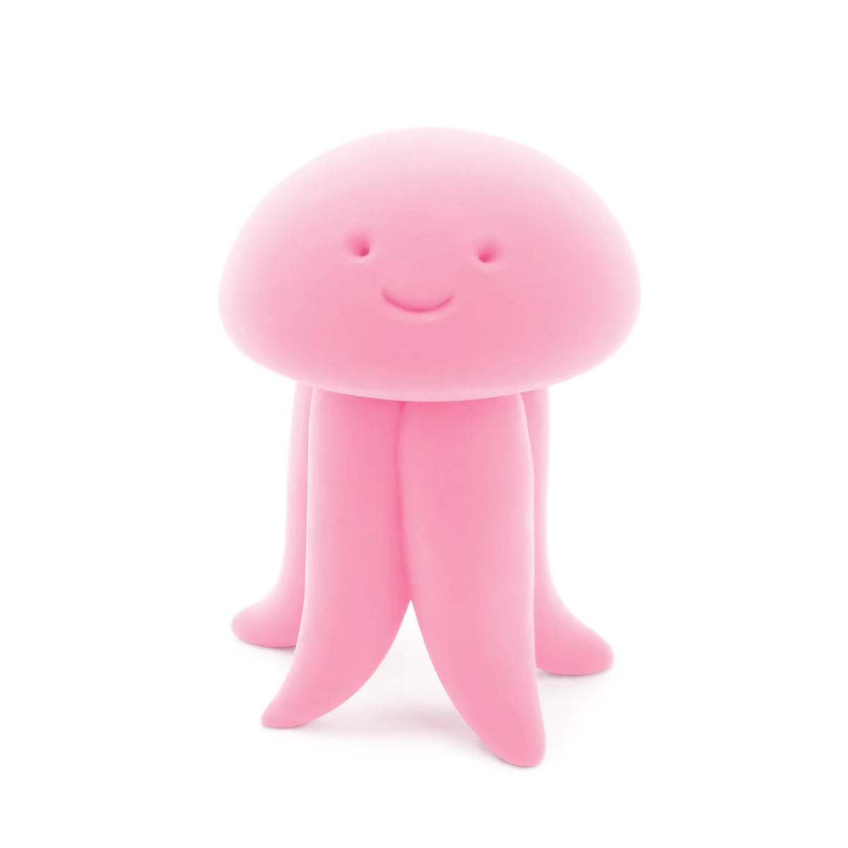 Lichtroze kwalfiguur uit Hey Clay Advent Calender 2025, gemaakt van boetseerklei, creatief speelgoed voor kinderen.