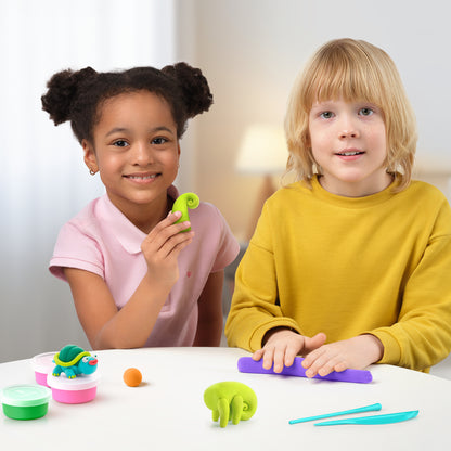 Hey Clay exotic pets kinderen kleien samen met kleurrijke boetseerklei en klei ideeën