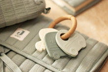 Jollein bijtring sleutelbos met autosleutels in natuurtinten uit de On The Go serie, veilig baby speelgoed.