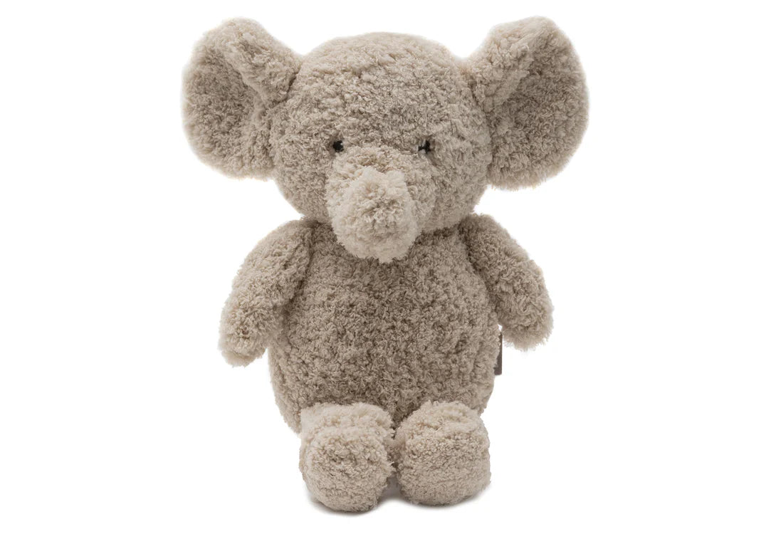 Zacht pluche Jollein knuffel Elephant met grote oren en lieve uitstraling, perfect baby speelgoed en educatief speelgoed.