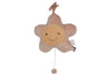 Jollein Muziekdoosje Bloom Spring Garden teddy bloem zachte stof met ophangkoord kraamcadeau baby