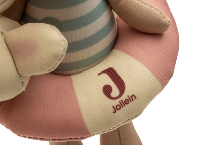 Detail foto Jollein speelgoed zwemband met logo, badspeelgoed 1 jaar in zachte pastelkleuren