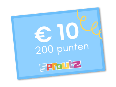 kortings bon van 10 euro bij Sproutz
