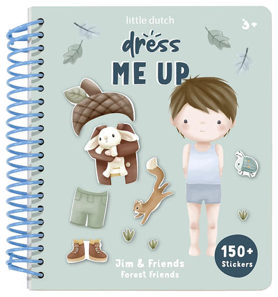 Little Dutch Aankleedboek - Forest Friends