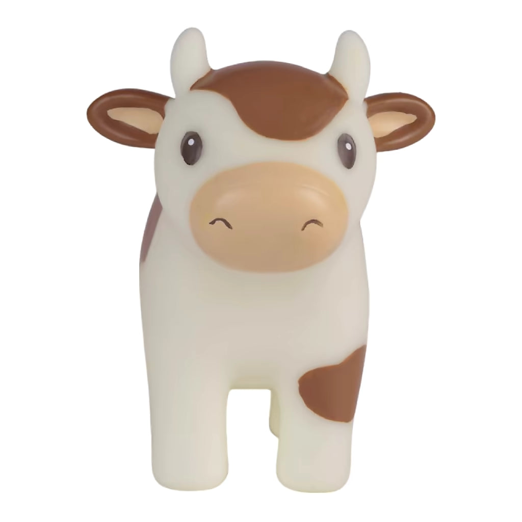 Little Dutch Bad Figuren Set Farm close-up van de koe, schattig 3-delig speelgoed voor in bad en peuters.