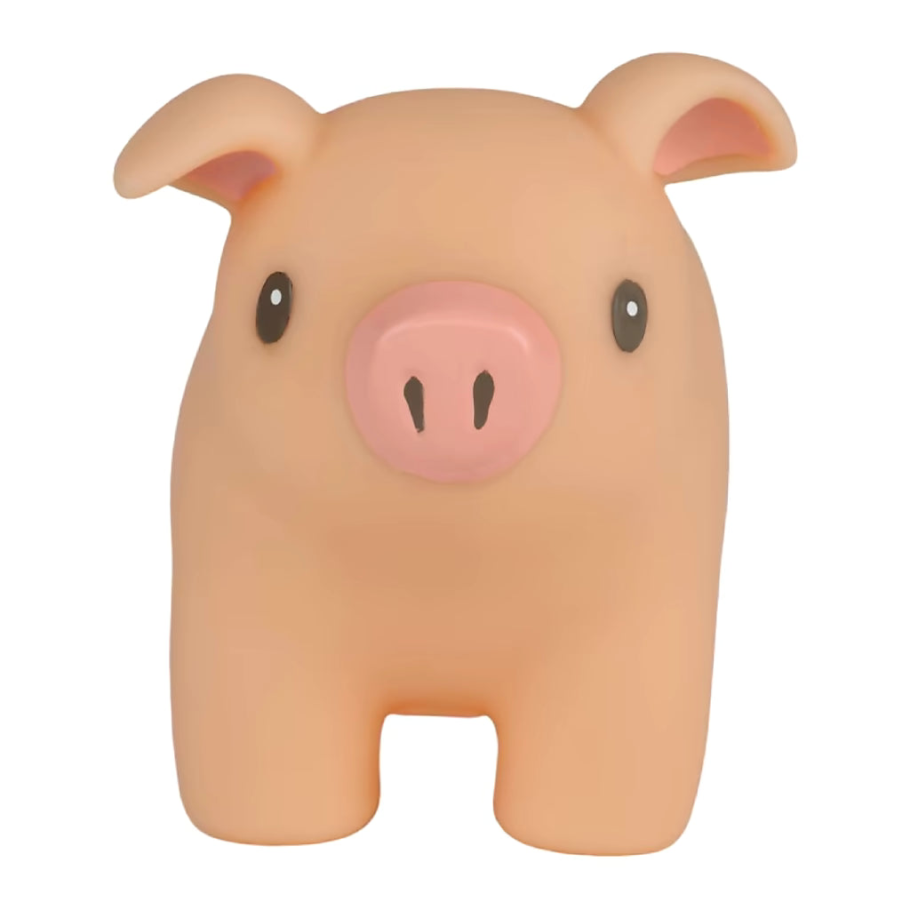 Little Dutch Bad Figuren Set Farm close-up van roze varken, zacht peuter speelgoed voor badplezier.