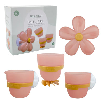 Little Dutch Badwand Bekers - Bloem