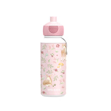 Little Dutch drinkfles 400ml Fairy Garden, Mepal drinkbeker in roze met bosdieren, ideaal voor school en onderweg.