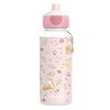 Little Dutch drinkfles 400ml Fairy Garden, Mepal drinkbeker in roze met bosdieren, ideaal voor school en onderweg.