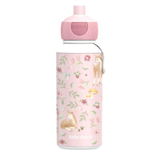 Little Dutch drinkfles 400ml Fairy Garden, Mepal drinkbeker in roze met bosdieren, ideaal voor school en onderweg.