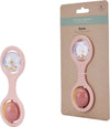 Little Dutch Rammelaar roze in verpakking, geschikt vanaf 0 maanden, prachtig baby cadeau of kraamcadeau.