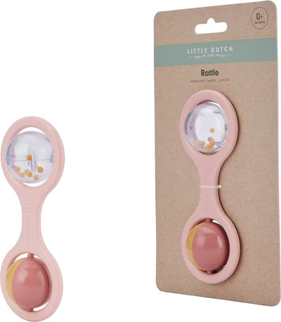 Little Dutch Rammelaar met Balletjes - Roze