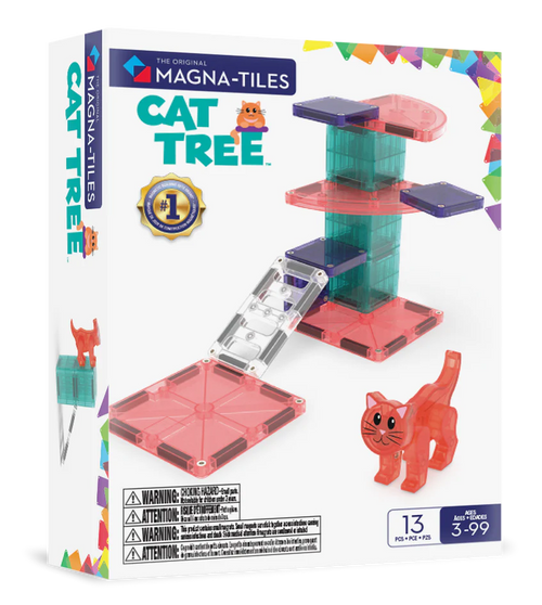 Magna-Tiles Cat Tree - 13 magnetische tegels