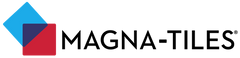 Magna-Tiles speelgoedlogo magnetische tegels, educatief bouwspeelgoed voor kinderen, verkrijgbaar via Sproutz webshop.