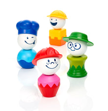SmartMax My First People SMX 235 magnetisch speelgoed met vrolijke figuren voor magnetisch bouwen